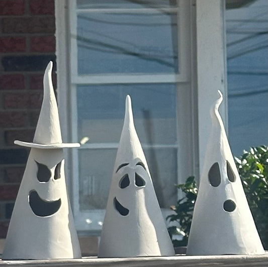 10/10/25, Friday, 5:30-7pm, Try It Hand built Ghosties
